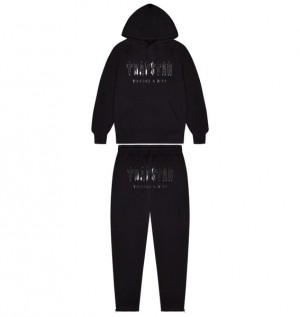 Trapstar Decoded Hooded Gel Negras | TS-64863