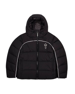 Trapstar Irongate Arch Puffer Negras Blancas | TS-65435
